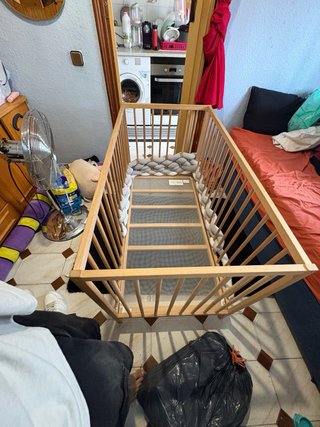 Cuna Ikea Madera Buen Estado