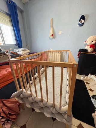 Cuna Ikea Madera Buen Estado