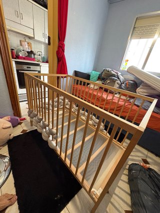 Cuna Ikea Madera Buen Estado