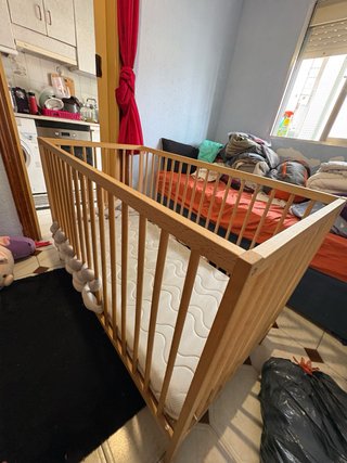 Cuna Ikea Madera Buen Estado