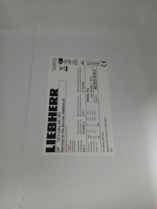 Congelador Liebherr