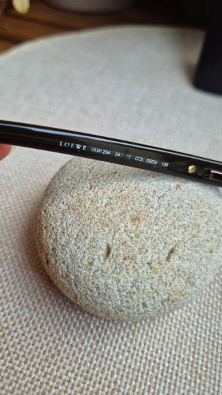 Montura gafas vintage Loewe marrones y doradas