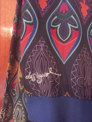 Chaqueta Bomber Desigual Estampada Talla M