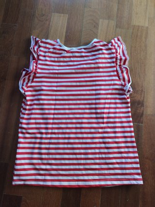 Camiseta Tshirt a rayas marineras SHEIN t. S