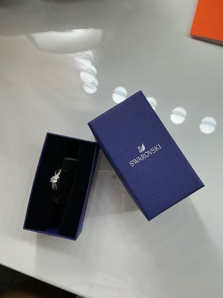 Anillo Swarovski Plata Diamante