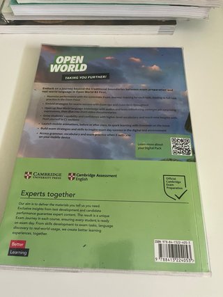 Libro open world B2 (bachillerato)