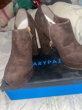 Botines Marypaz Marrones Talla 37