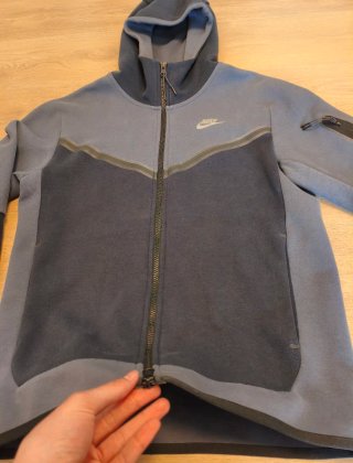 Sudadera Nike Tech Fleece Azul Gris