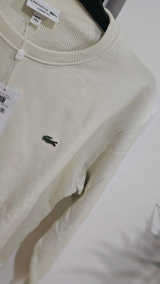 Sweatshirt Lacoste bege