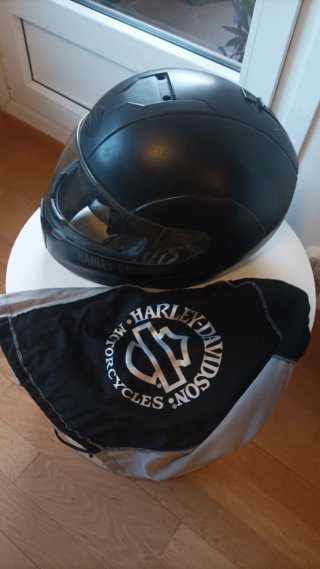 Casco Harley Davidson Negro