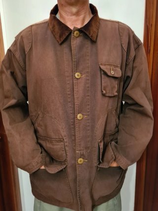 Giacca Ralph Lauren tela marrone vintage