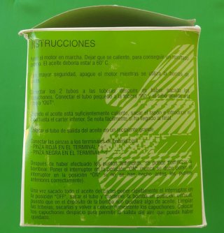 Bomba extractora de aceite 12V eléctrica IMPEX