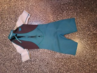 Traje neopreno niño TRBORD azul