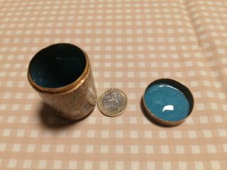 Pastillero Metálico Cloisonné