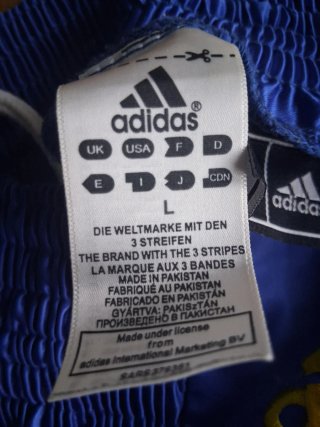 Pantalones Kick Boxing Adidas Azul/Amarillo