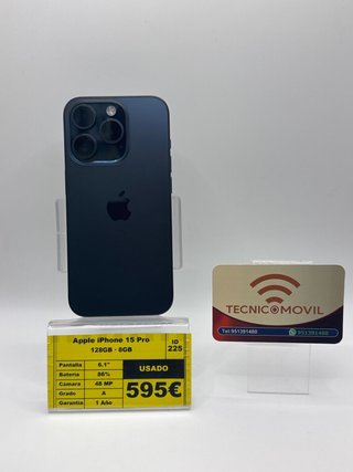 iPhone 15 Pro 128GB Usado