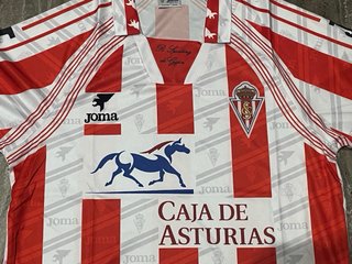 Camiseta Retro Sporting Gijón Joma