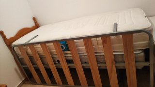 Cama individual madera 90x190cm