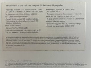 MacBook Pro Retina 15 2015 - 16 GB RAM