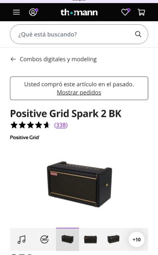 Amplificador Guitarra Spark 2 Negro
