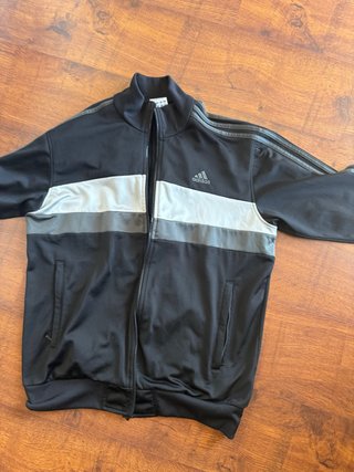 Chándal Adidas Hombre Negro y Gris