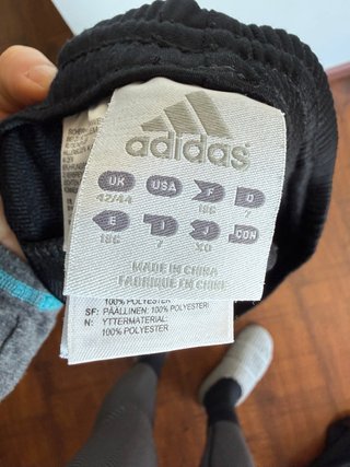 Chándal Adidas Hombre Negro y Gris