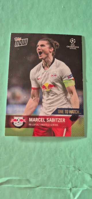 Cromo Marcel Sabitzer RB Leipzig Topps Now