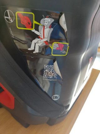 Silla coche Britax Römer 15-36 kg
