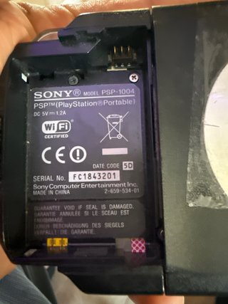 Sony PSP 1004 Negra LEER LA DESCRIPCION