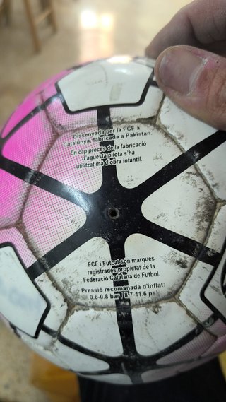 Confezione da 12 palloni da calcio + cesta
