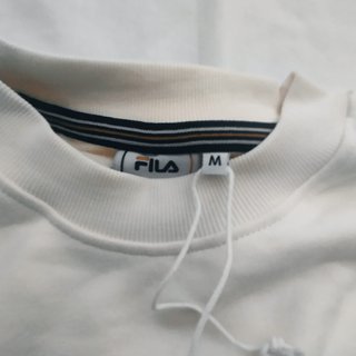 0091 Sudadera FILA crema Talla M
