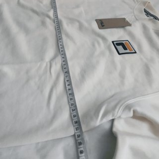 0091 Sudadera FILA crema Talla M