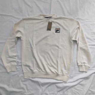 0091 Sudadera FILA crema Talla M