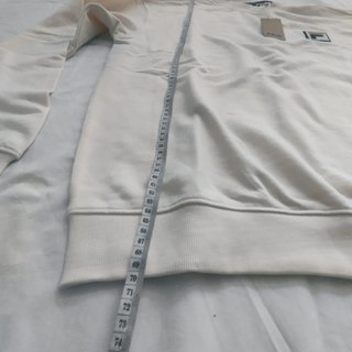0091 Sudadera FILA crema Talla M
