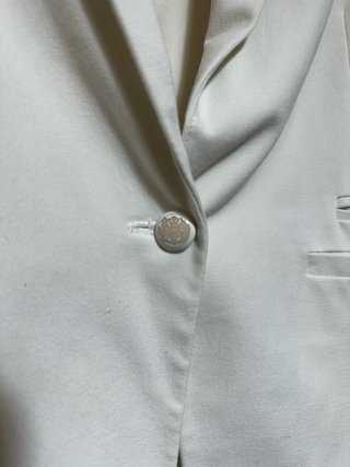 Blazer blanco roto Pull&Bear