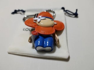 Llavero Louis Vuitton Naranja azul