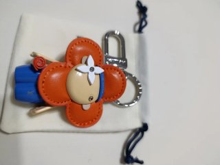 Llavero Louis Vuitton Naranja azul