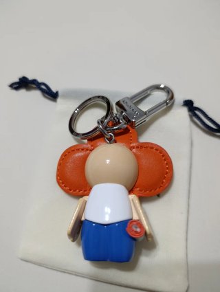 Llavero Louis Vuitton Naranja azul