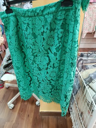 Vestido verde 3 piezas talla única