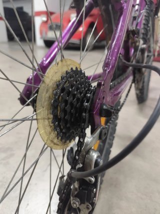 Bicicleta Coluer Lucy Morada