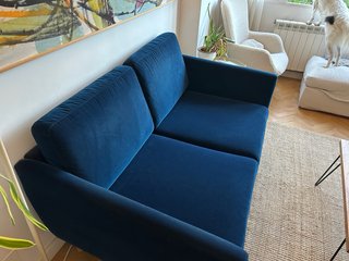 Divano SMEDSTORP Ikea Blu