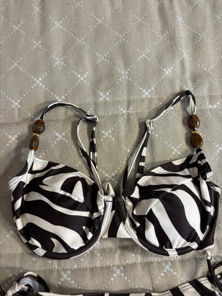 Bikini SHEIN Talla S Animal Print
