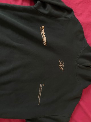 Sudadera con capucha verde