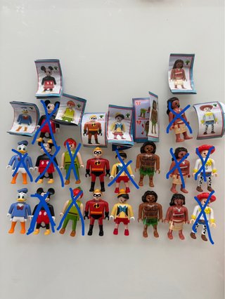 Playmobil Disney Kinder Sorpresa. Unidades sueltas