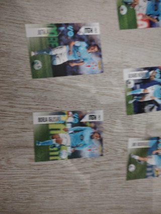5 cromos Celta MGK 26/27