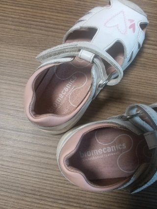 Sandalias Biomecanics Blancas Talla 25
