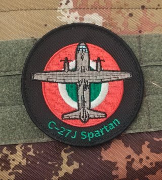 Patch C-27J Spartan Aeronautica Militare cargo