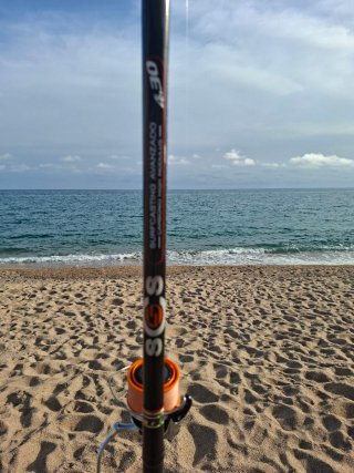 3 Cañas de pesca Veret 3 tramos carbono alto módu