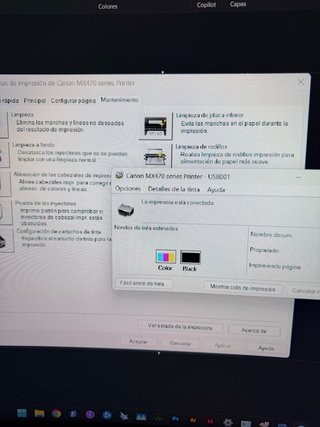 Impresora Multifunción Canon Negra
