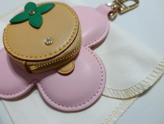 Llavero Louis vuitton Rosa pastel